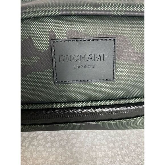 DUCHAMP Mens Toiletry & Tech Bag Travel Kit - Picture 2 of 14